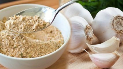 Come viene conservata la polvere di aglio? Il metodo più pratico ...
