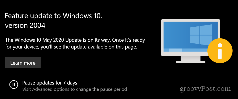 Windows 10 2004 in arrivo