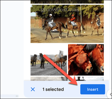 google diapositive inserire immagine
