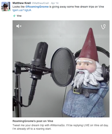 risposte video di gnome in roaming