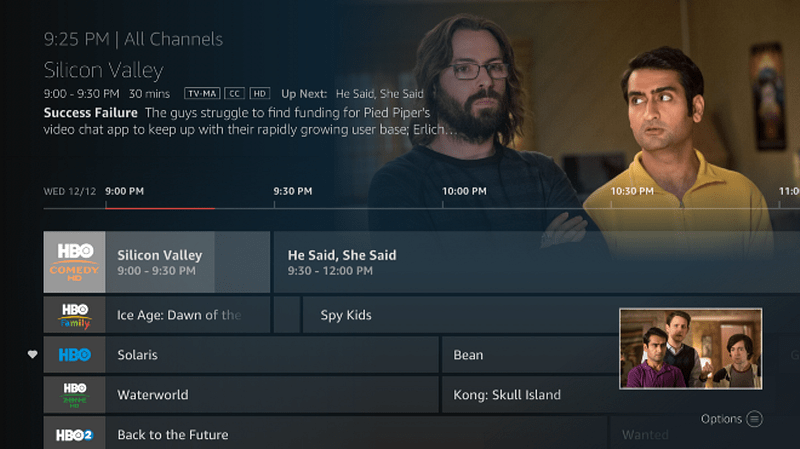 Il nuovo aggiornamento di Amazon Fire TV si concentra sulla programmazione dal vivo