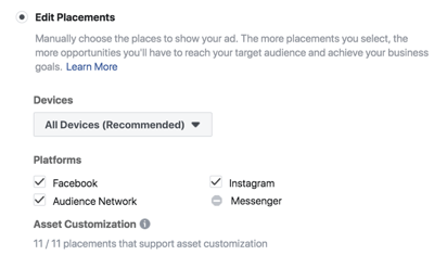 Evita errori nella pubblicità di Facebook; ottimizzare gli annunci video per i posizionamenti.
