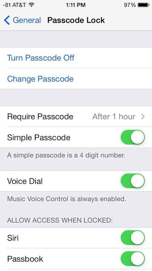 Passcode Lock iOS 7_2