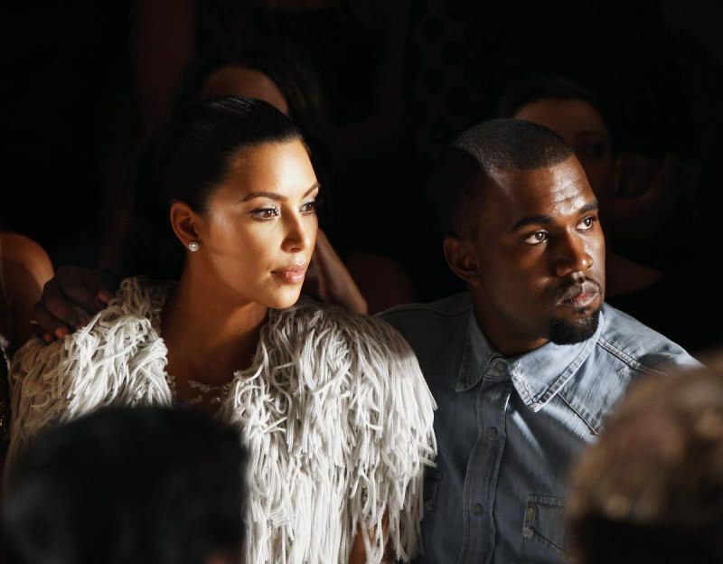 Kim Kardashına e moglie Kanye West