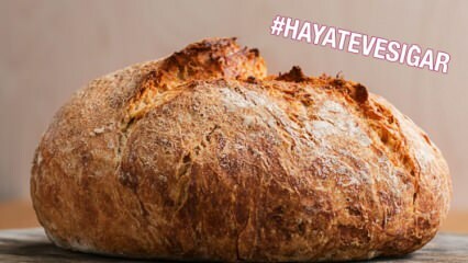 Come preparare il pane più semplice? Ricetta del pane che non raffermo per molto tempo.. Fare il pane a grandezza naturale