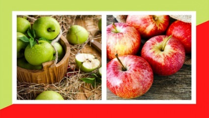 Le mele verdi e rosse aumenteranno di peso? Dimagrante con edematosa mela verde detox
