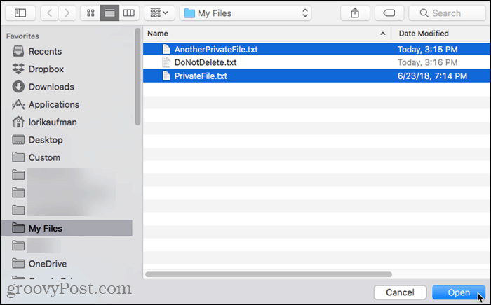 Seleziona i file da eliminare in CleanMyMac 3