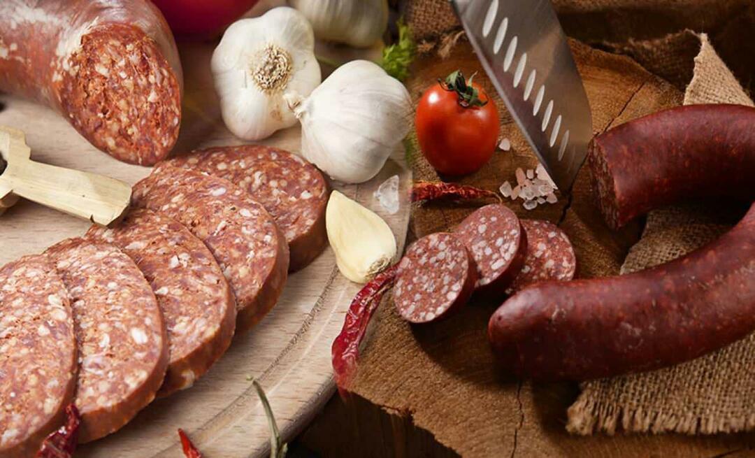 Come capire una salsiccia di qualità? Come rilevare la salsiccia fraudolenta? Modi per capire la salsiccia di qualità