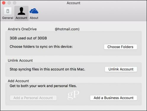 OneDrive for Business per Mac