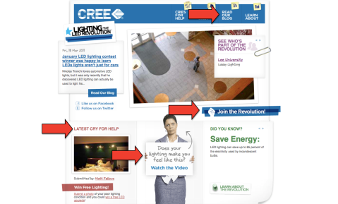 home page di cree