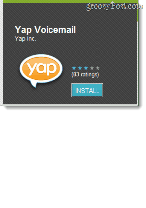 Yap Voicemail dal mercato Android