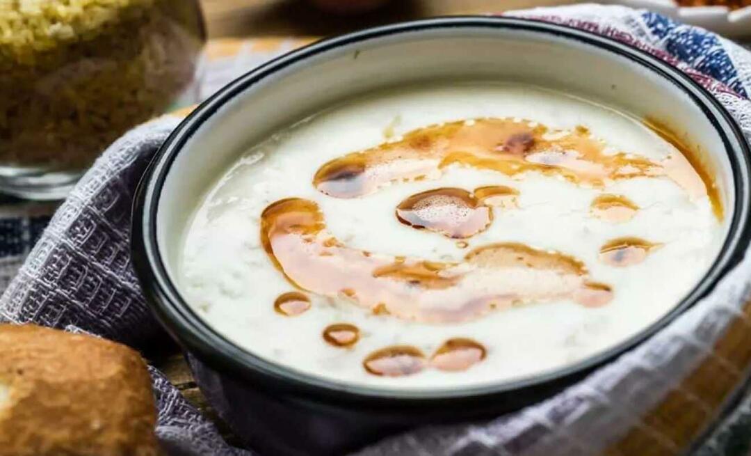Come preparare la zuppa paradisiaca locale di Bursa? Ricetta Zuppa Celeste