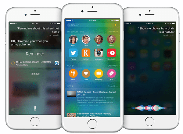 I dispositivi Apple che eseguono iOS 8 eseguiranno iOS 9