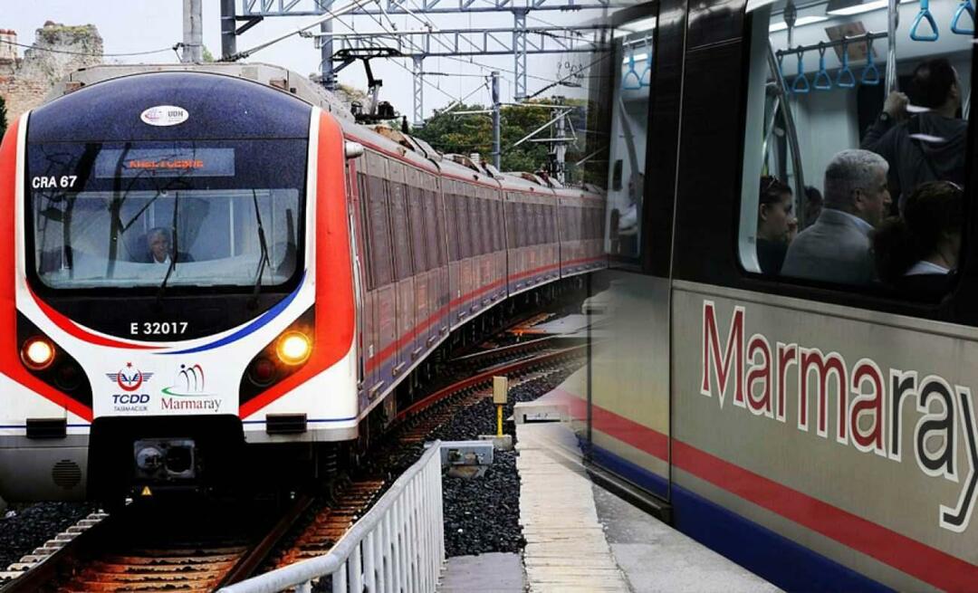 Per quali fermate passa Marmaray? Quanto costa il Marmaray 2023? Tempi di Marmara