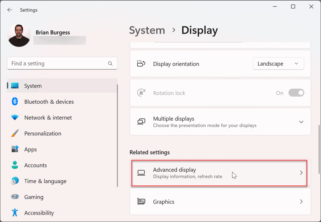 Cambia la risoluzione dello schermo su Windows 11