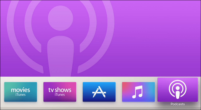 L'app Podcast arriva finalmente sulla nuova Apple TV (4a generazione)
