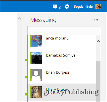 Ricerca chat di plugin per Skype HD Outlook installato
