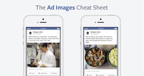 Facebook crea cheat sheet per immagini pubblicitarie
