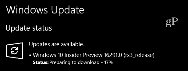Microsoft rilascia l'anteprima di Windows 10 Build 16291 per PC