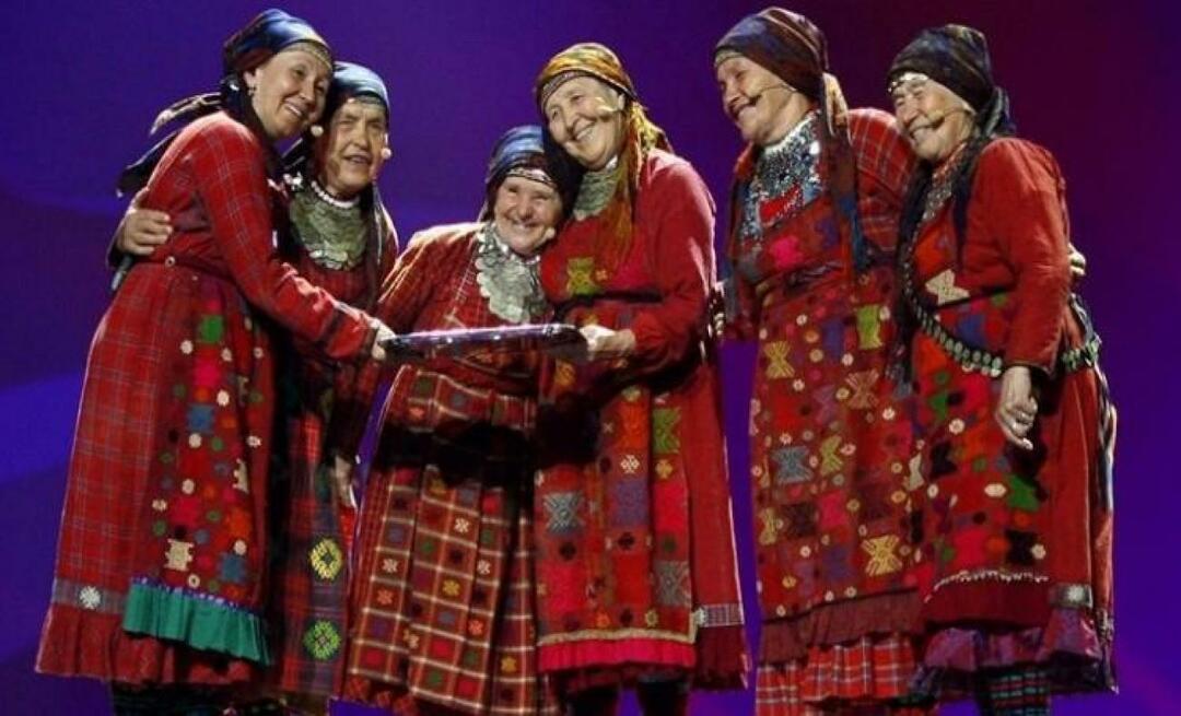 Le nonnine dell'Eurovision cantano per la Coppa del Mondo