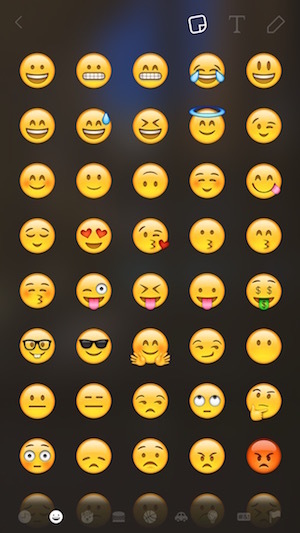 aggiungi emoji alla tua immagine