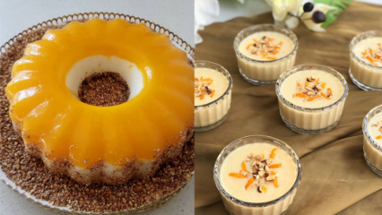 Come preparare un pratico dessert di semola d'arancia?