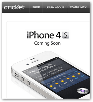 iphone 4s per cricket