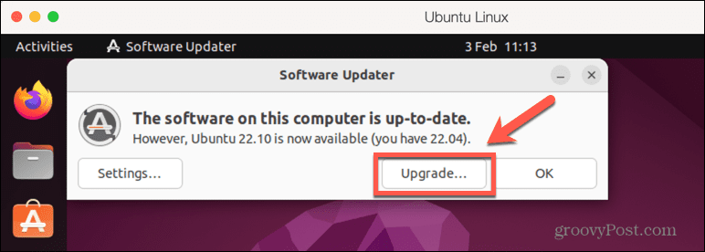 software di aggiornamento linux