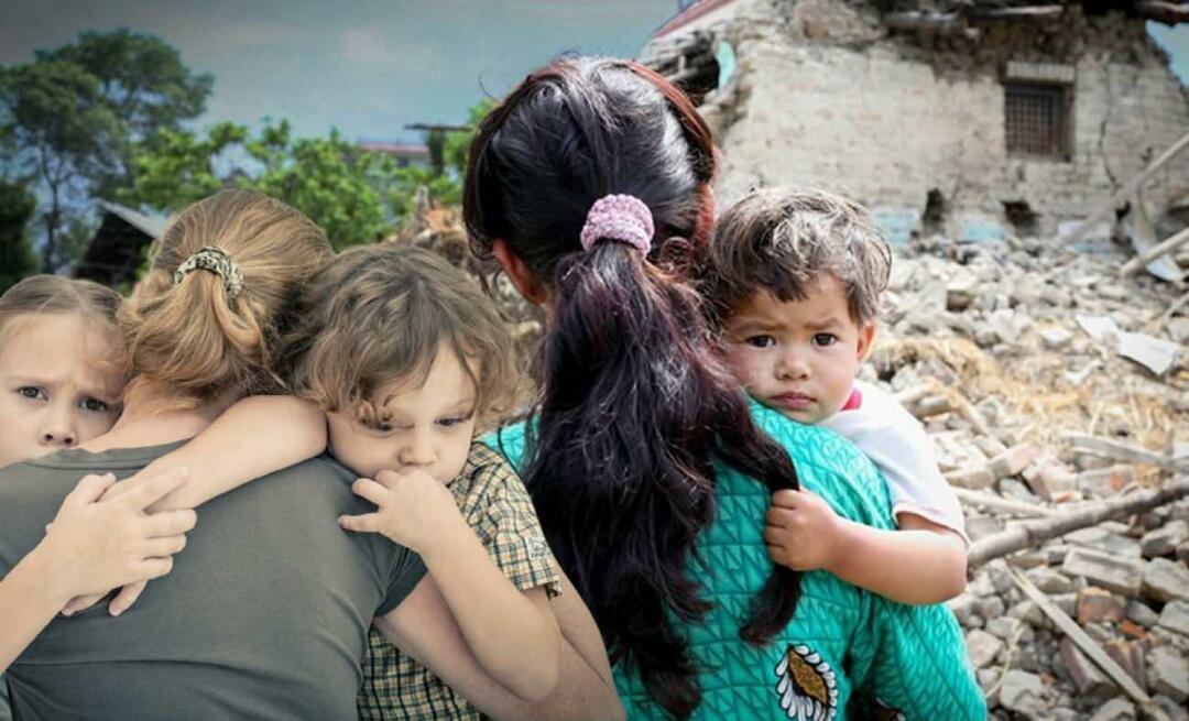 Quali sono gli effetti psicologici del terremoto sui bambini? Come affrontarli?