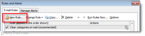 Come modificare automaticamente le e-mail in arrivo "importanti" in e-mail normali quando si utilizza Microsoft Outlook 2010