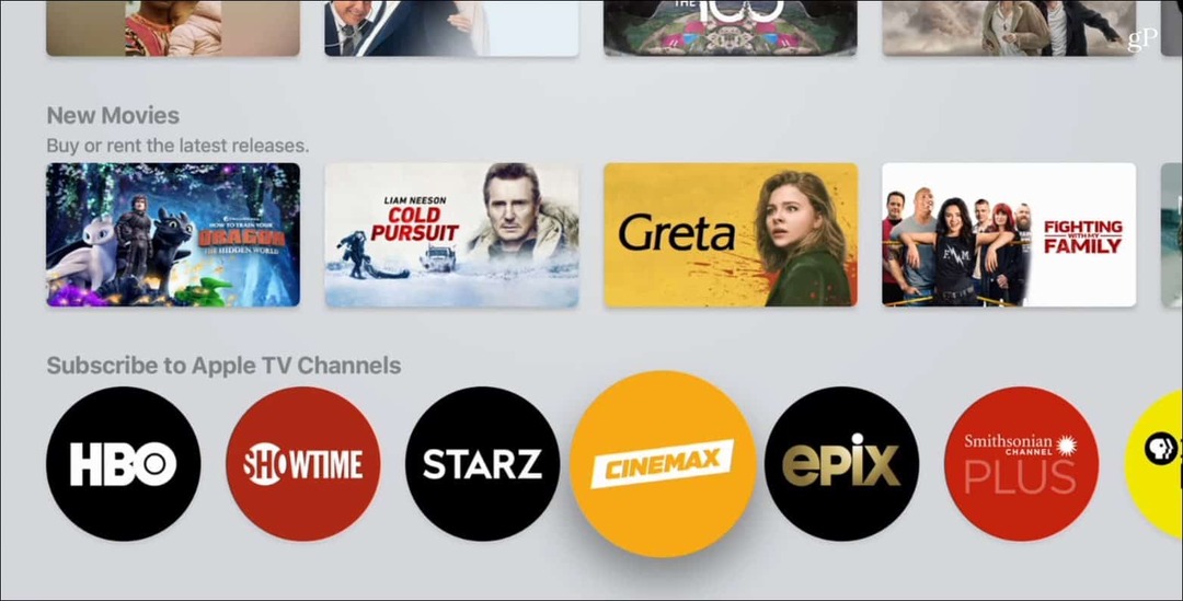 Canali Apple TV Premium