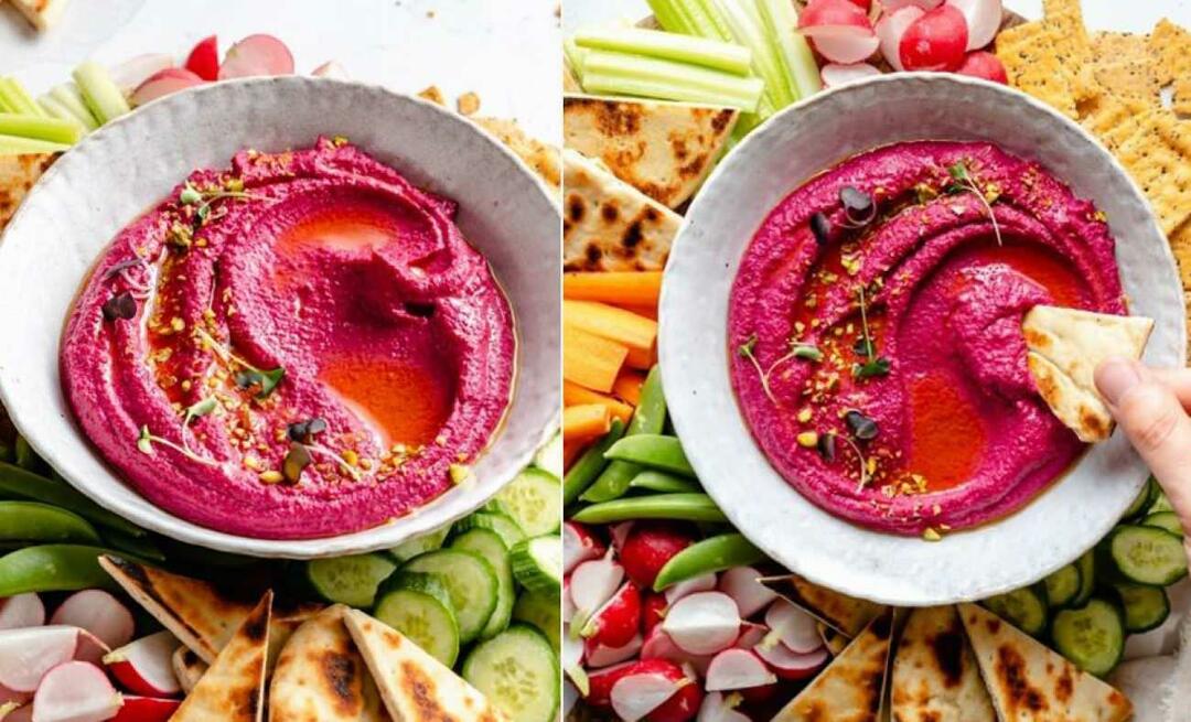 Come viene preparato l'hummus e quali sono i suoi ingredienti? Una ricetta di hummus di cui adorerai sia il colore che il gusto!