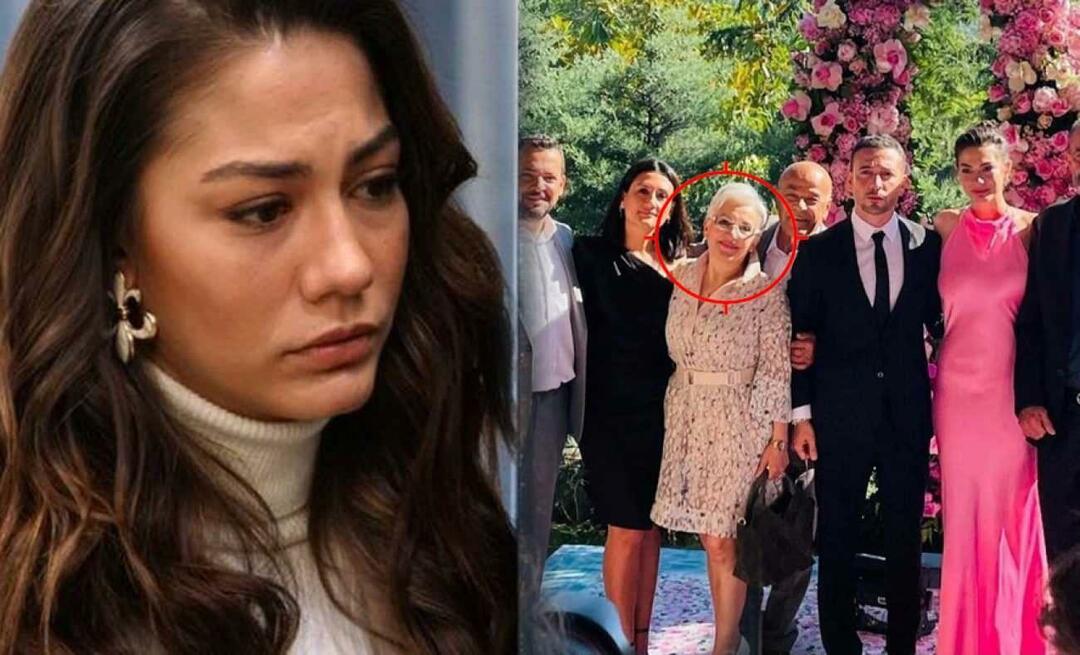 Il dolore di Demet Özdemir dopo il matrimonio! Sua nonna, che ha visto il suo matrimonio, è morta