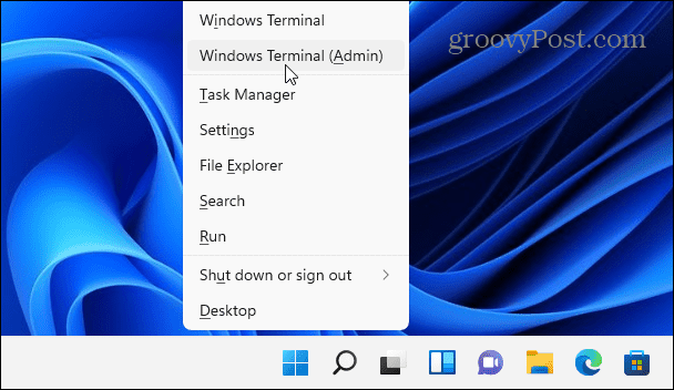 Amministratore Terminale Windows