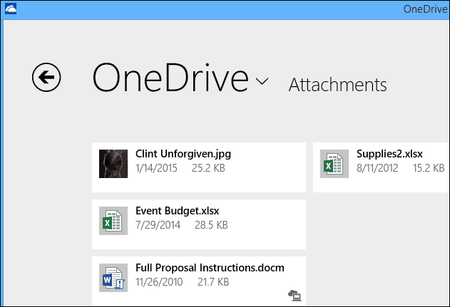 onedrive moderno