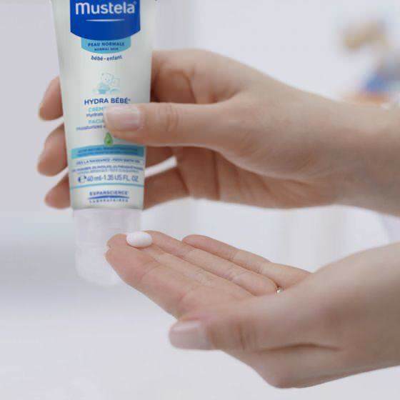 Come usare Mustela Hydra Bebe Face Cream