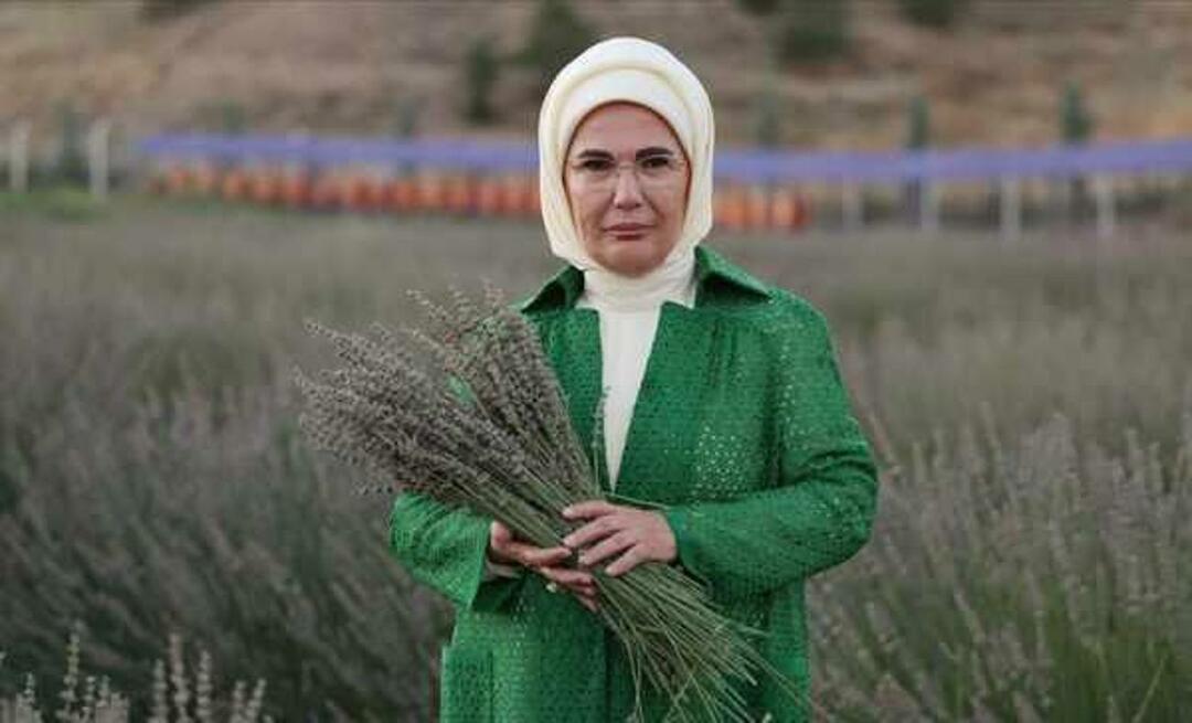 La First Lady Erdoğan ha chiesto la mobilitazione dell’acqua! "Alla nostra acqua con il principio Zero Perdite in Acqua..."