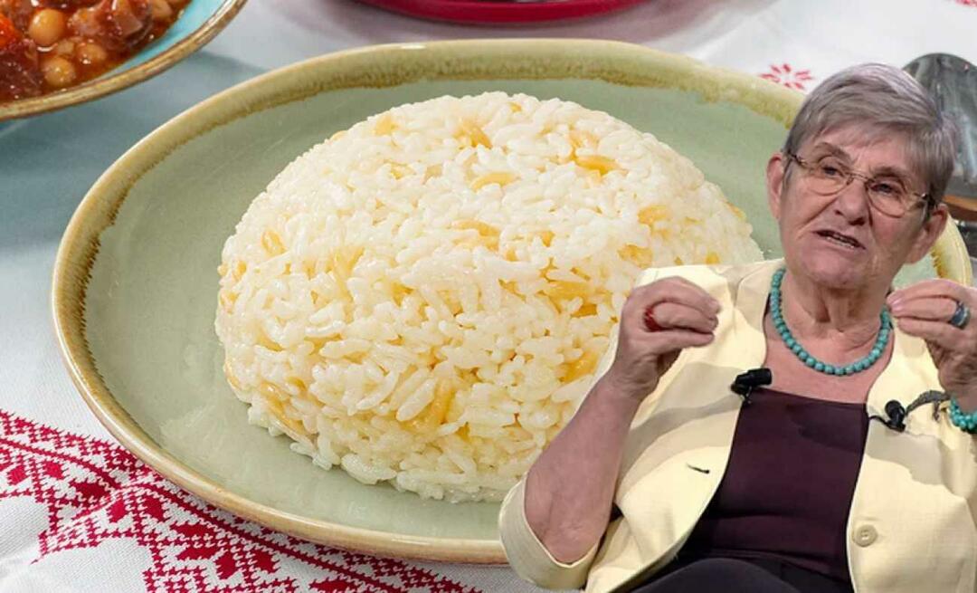 Avvertimento sul riso agli uomini di Canan Karatay! Il riso fa cadere i capelli?