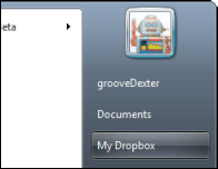 Groovy how - dropbox nel menu iniziale