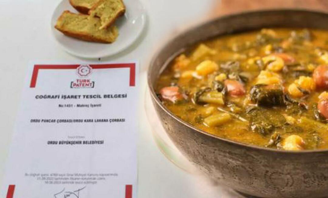 Il gusto registrato della regione del Mar Nero! Zuppa di cavolo riccio