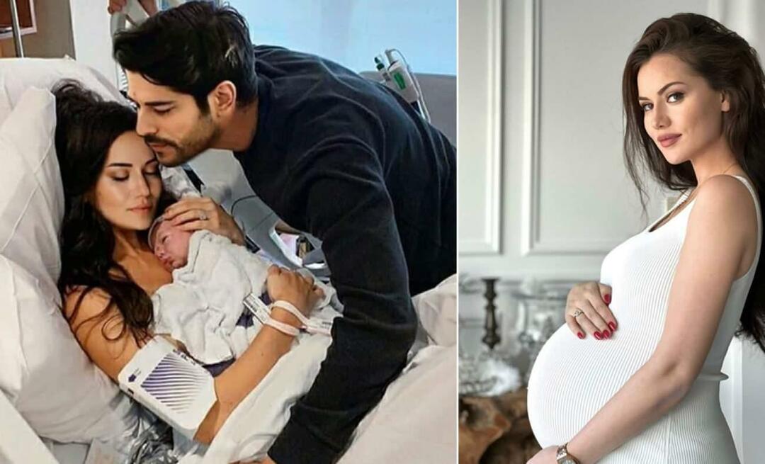 Fahriye Evcen e Burak Özçivit sono stati avvistati per la prima volta con il loro secondo bambino Kerem!