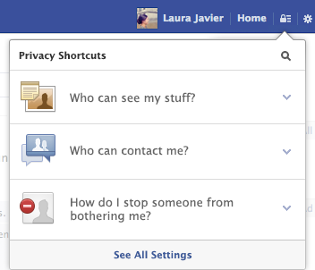 controlli sulla privacy di Facebook