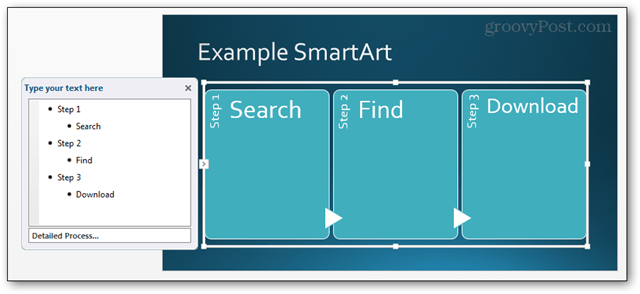 Realizza presentazioni PowerPoint con SmartArt