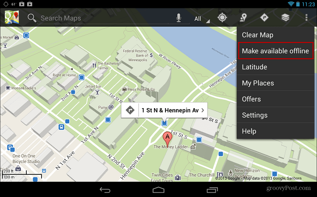 Come rendere Google Maps disponibile offline su Android