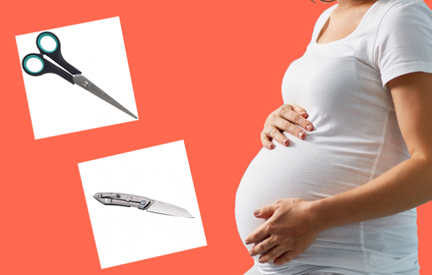 test di forbici e coltello durante la gravidanza