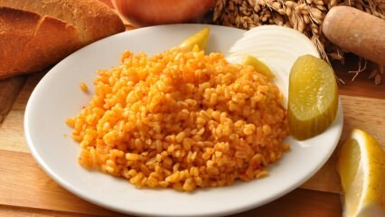 Come realizzare il pilaf bulgur più semplice? I consigli di bulgur pilaf