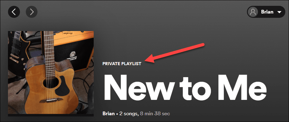 Rendi privata una playlist su Spotify