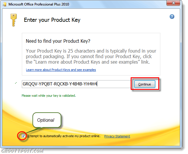 Come modificare i codici Product Key di Microsoft Office 2010