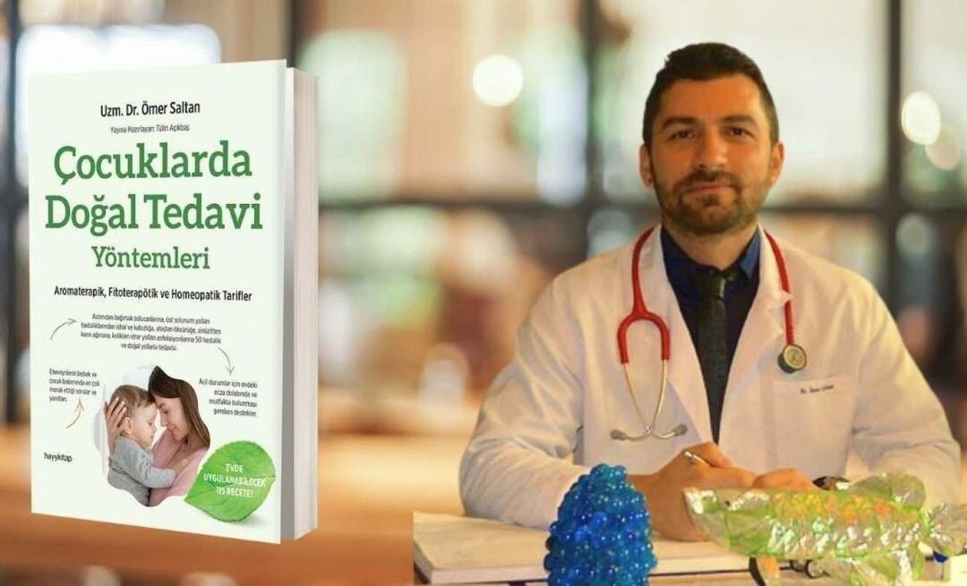 Esp. Dott. Il nuovo libro di Ömer Saltan "Metodo di trattamento naturale per bambini" è sugli scaffali