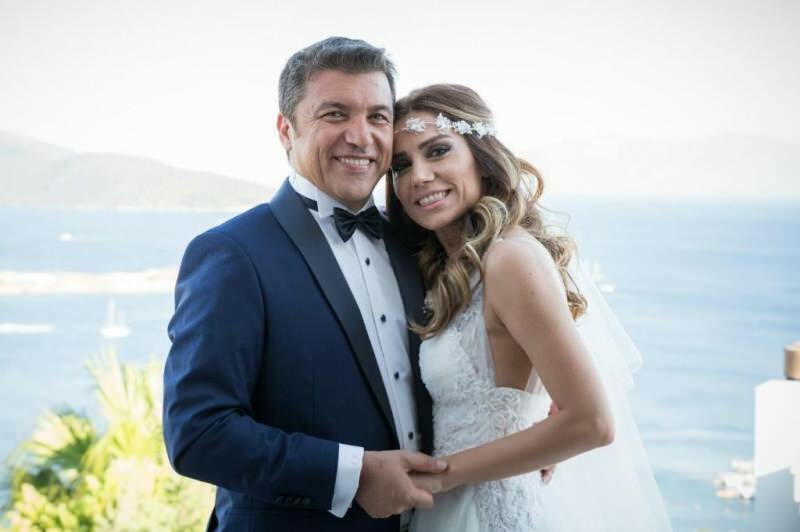 Foto del matrimonio di Ismail Küçükkaya e della sua ex moglie Eda Demirci